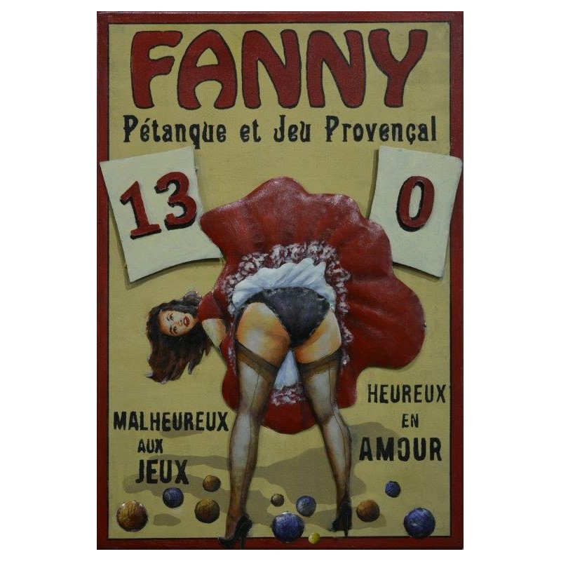 Fanny 40x60 Metal Art Eurodecor 