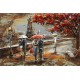 Automne sous la pluie 80x120