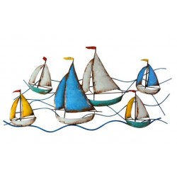 Déco murale 20584 Les petits bateaux