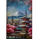  Tableau métal Tokyo 60X90 EN RELIEF