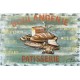 Tableau métal Boulangerie 40x60 EN RELIEF