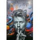 Tableau métal David Bowie 60X90 EN RELIEF
