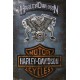 Tableau Métal Harley-Davidson 40X60 EN RELIEF