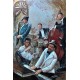Tableau métal Jazz Band 80x120 EN RELIEF