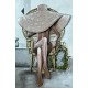 Tableau métal Mysterious Girl 80x120 EN RELIEF