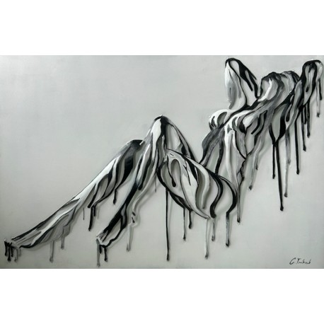 Tableau métal Body Art 80x120 EN RELIEF