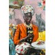 Tableau Métal Élégance au salon 60X90