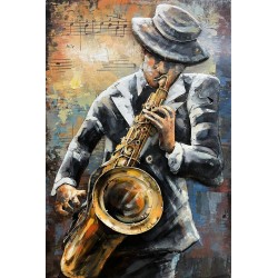 Tableau métal 80x120 EN RELIEF