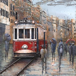 Tramway à Lisbonne 80x80